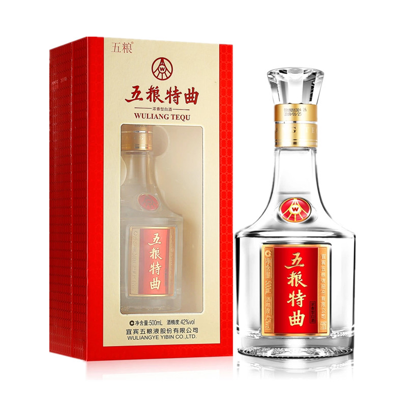 【原厂正品】五粮特曲 42度 500ml*6瓶整箱装