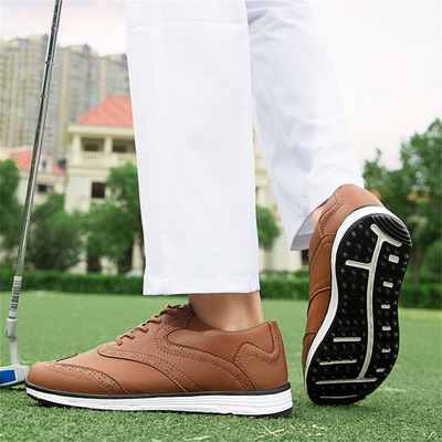 Golfshoes布洛克雕花高尔夫球鞋