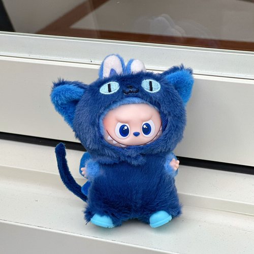 labubu四代10cm拉布布娃衣