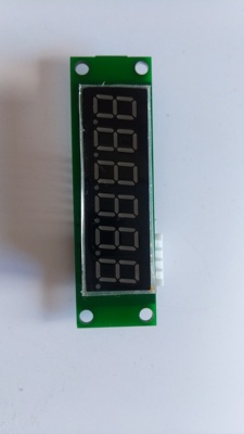 LED数码管显示屏  TM1637模块6位8段4个按键IIC接口 5V工作