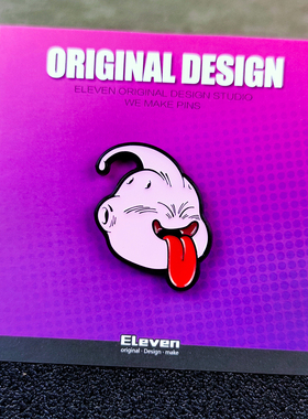 龙珠布欧胸针金属徽章饰品pin
