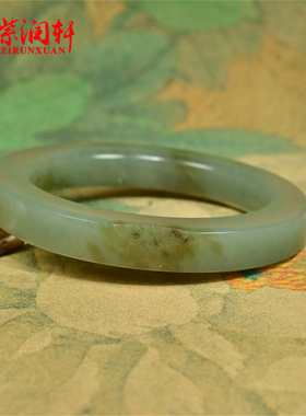 和田玉糖青玉籽料手镯方条籽镯