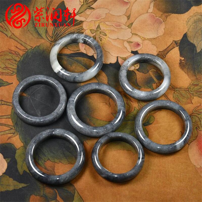 紫润轩和田玉厚装丹青籽料手镯