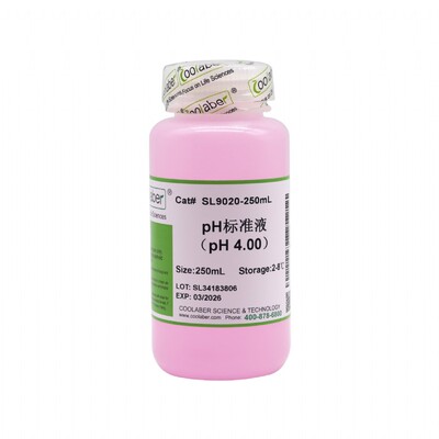 Coolaber/酷来搏 pH值标准液(NIST) SL9020/SL9030/SL9040/203040