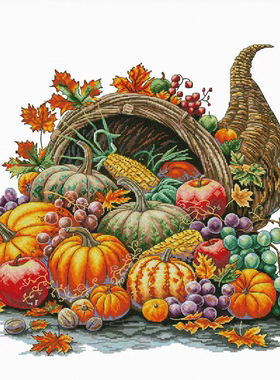 【CC4428-丰收】十字绣2024新款客厅餐厅简单新手款