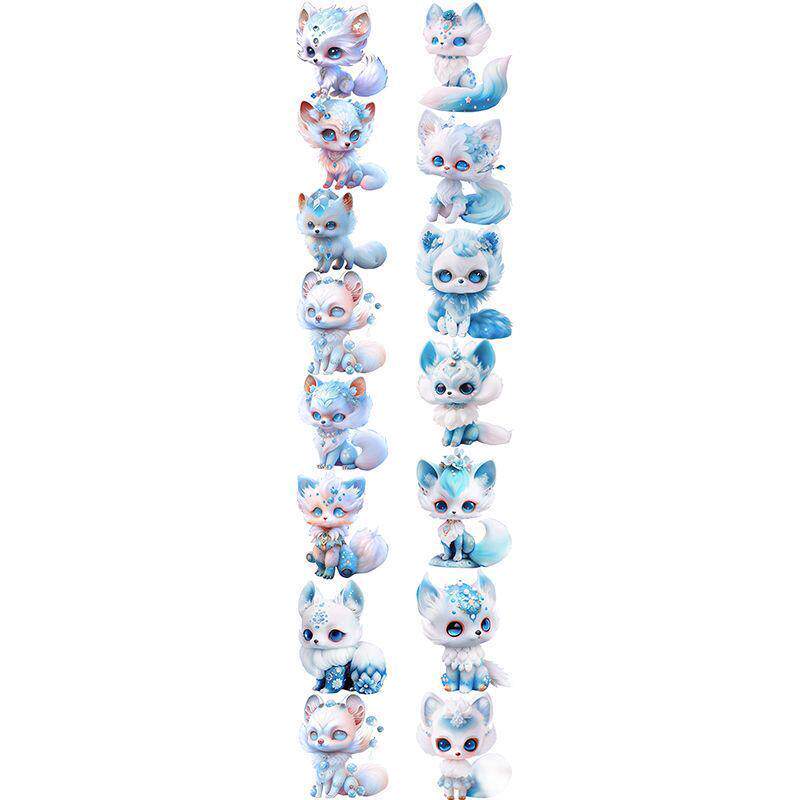 CZ10【2个一组蓝狐异形长窄针吸】客厅十字绣针吸