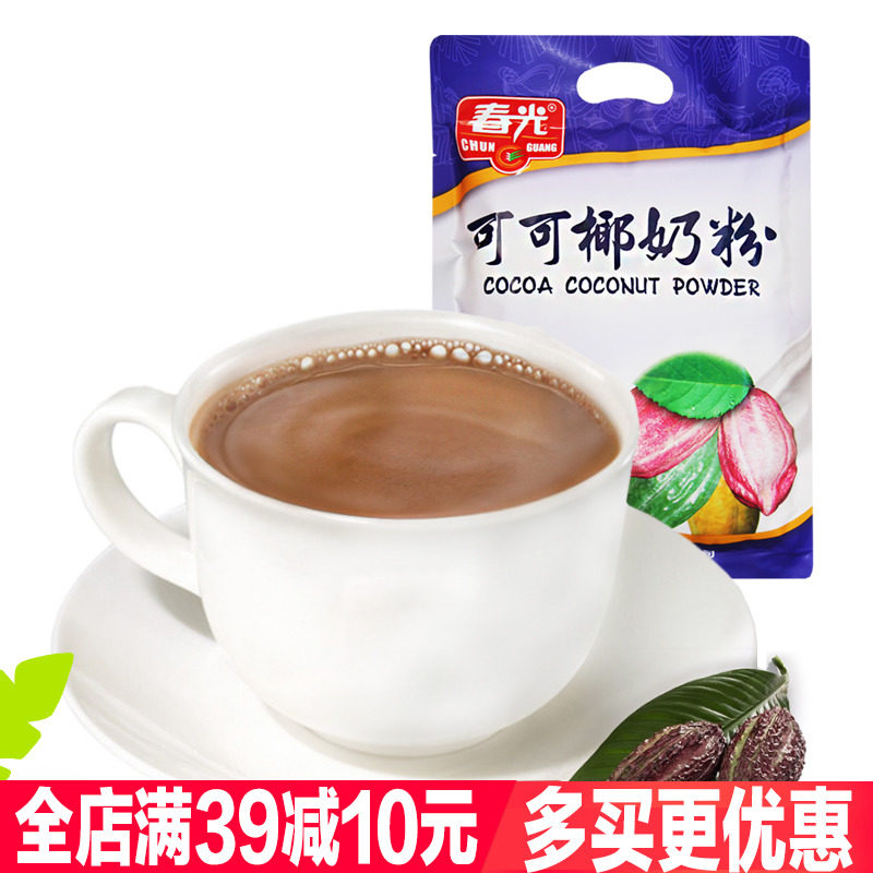 春光食品可可椰奶粉360克X2袋海南特产即冲饮固体饮料美味好喝的