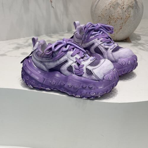 增高8cm厚底老爹鞋女款透气