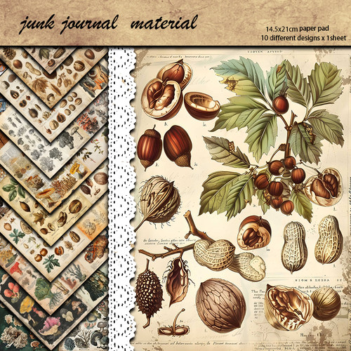 问禾素材纸12536植物世界10张