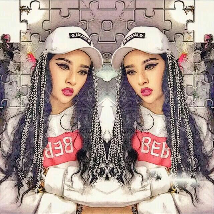 嘻哈说唱MC女歌手DJ爵士街舞DS领舞个性时尚女帽小辫子棒球帽