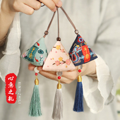 刺绣手工diy材料包粽子香囊随身便携式 符袋高级感挂饰空袋平安符