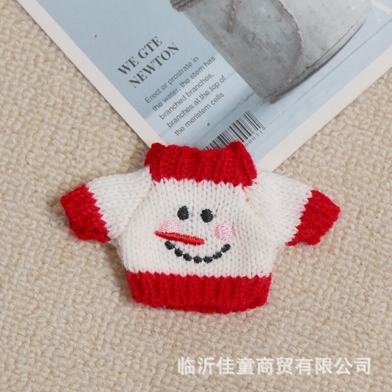 小仓鼠衣服蜜袋鼯荷兰猪外出松鼠圣诞节冬天保暖防丢可爱服饰5cm