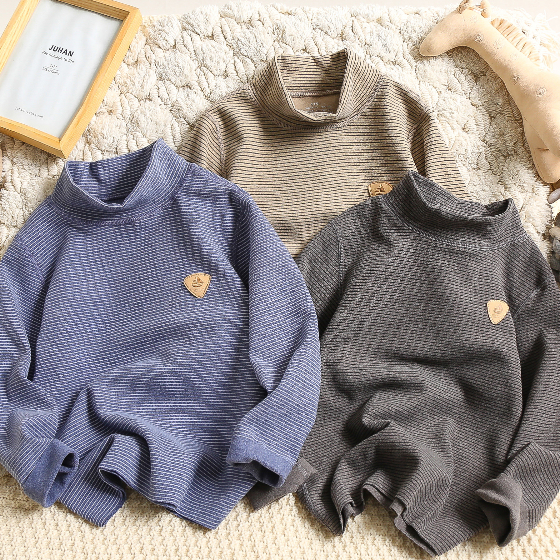 保暖中领内衣弹力长袖T恤中大童秋冬套头打底衫男童无痕秋衣,童装/婴儿装/亲子装,保暖上装,淘宝优惠券,粉丝福利购,淘宝优惠卷