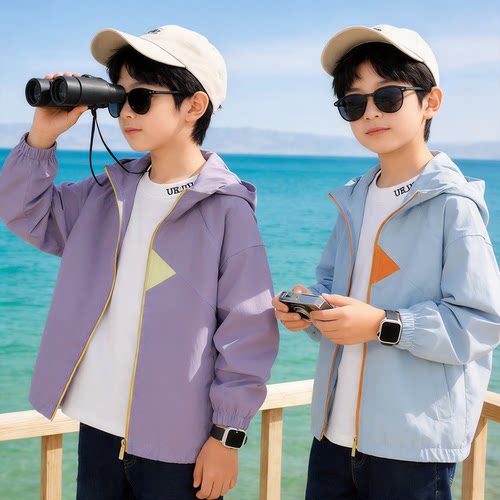 男童外套春装2026春季新款户外服