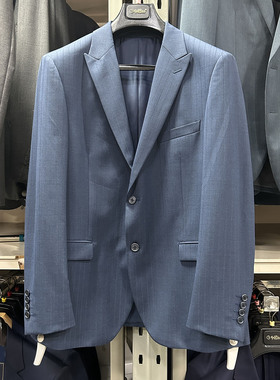 金利来商务男装西装秋冬款含羊毛修身型外套MZTF28016224-65