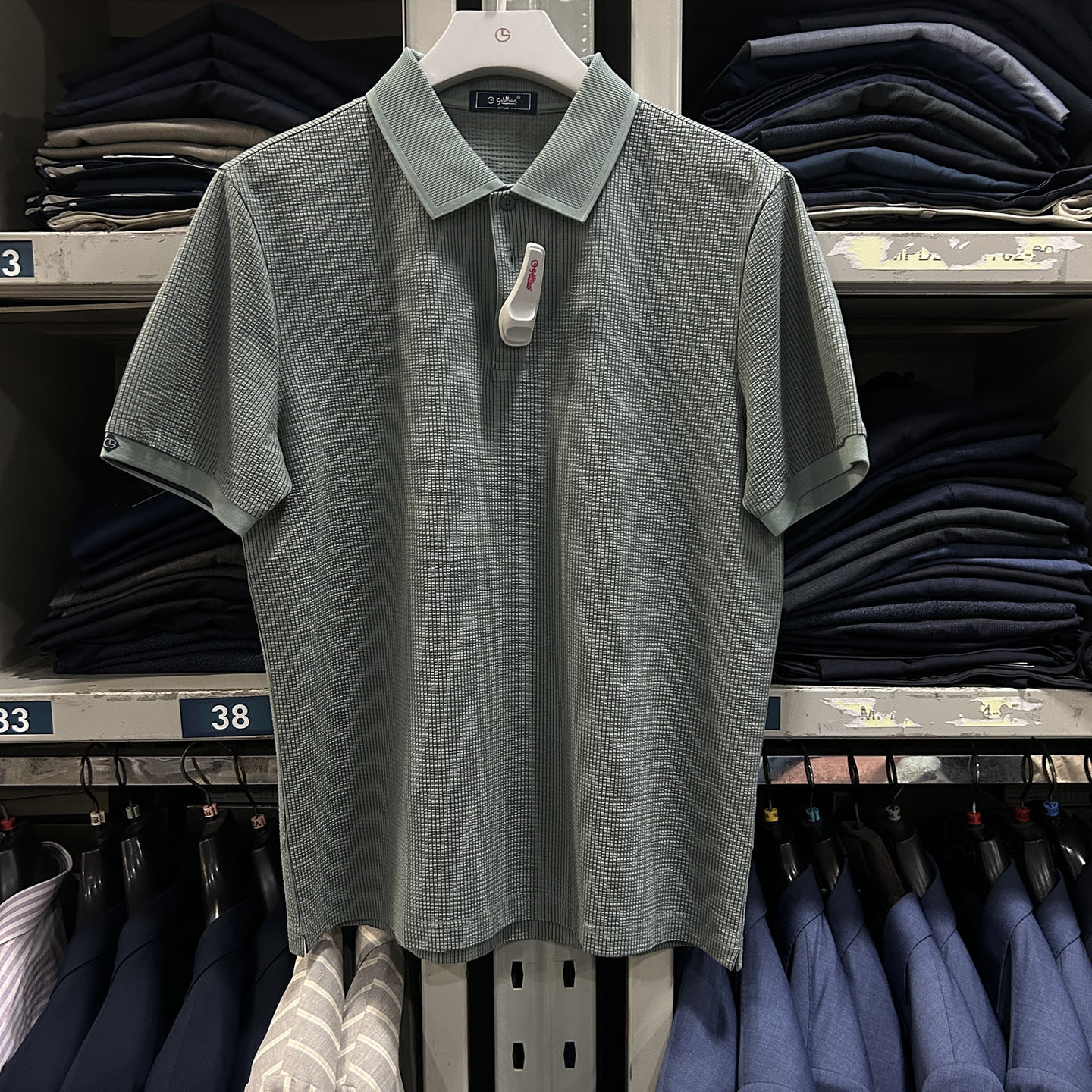 金利来男T恤衫夏款含桑蚕丝常规翻领抗菌舒适短袖MTS23111452-14,男装,T恤,淘宝优惠券,粉丝福利购,淘宝优惠卷