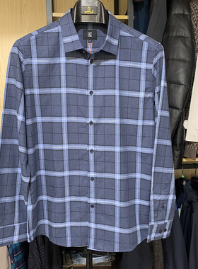 金利来GY男士秋季纯棉面料长袖衬衫DSCC049-J2304-35