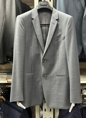 金利来商务男装西装秋冬款含羊毛修身型时尚外套MZTF28016220-58