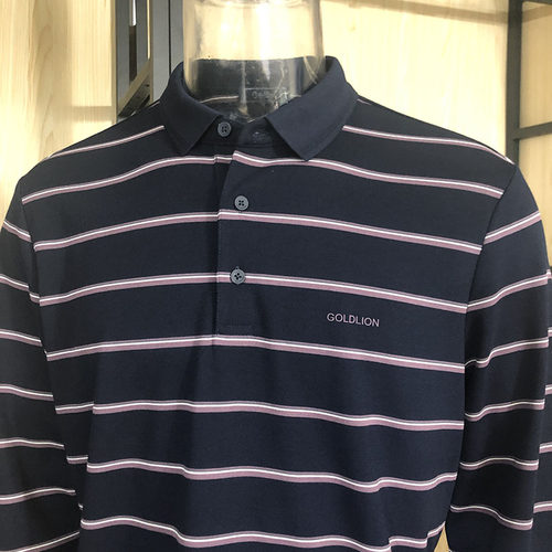 金利来男T恤衫秋冬羊毛混纺上衣