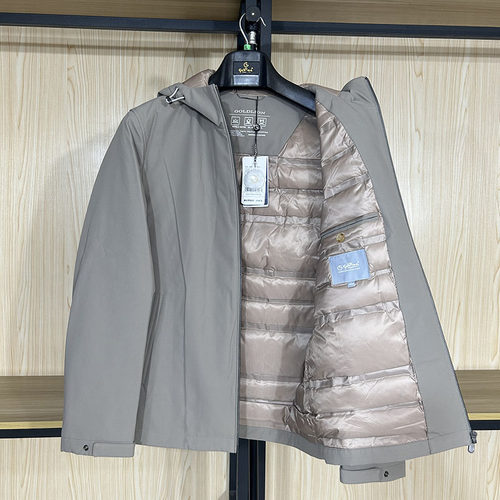 金利来男装羽绒服冬季连帽外套