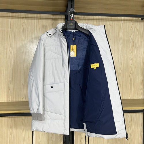 金利来男装羽绒服冬季白鹅绒外套