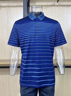 金利来男装夏款纯棉翻领短袖T恤衫MTS20152013-85