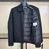 MK152 金利来GY男装 秋冬暗提花防风保暖夹克羽绒服外套JPF0156