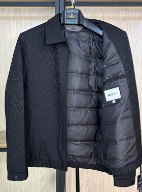 金利来GY男装秋冬保暖夹克羽绒服
