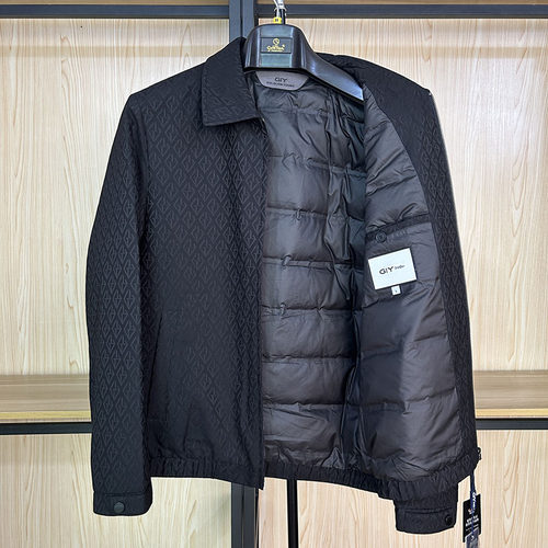 金利来GY男装秋冬保暖夹克羽绒服