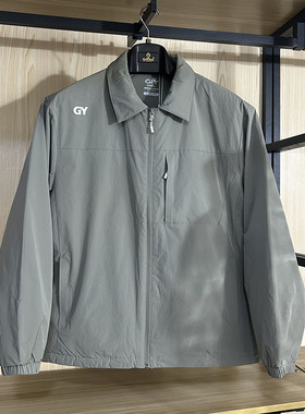 金利来GY男装夹克羽绒服25秋冬季鸭绒翻领常规外套AQS411001-64