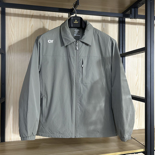 金利来GY男装夹克羽绒服25秋冬季鸭绒翻领常规外套AQS411001-64