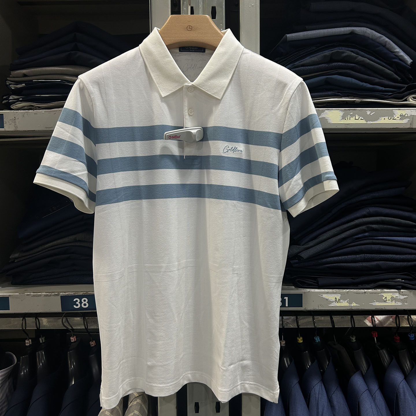 金利来男装夏款修身版短袖翻领休闲T恤衫MTS23111450-00,男装,T恤,淘宝优惠券,粉丝福利购,淘宝优惠卷