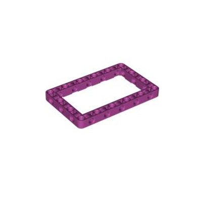 LEGO乐高 圈梁 框架 酒红色 39794 6252663 SPIKE零件 7×11
