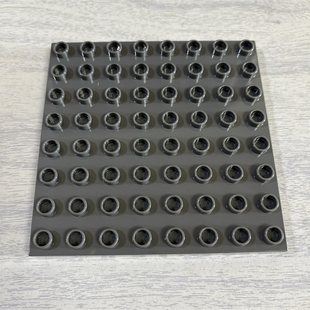 LEGO乐高 得宝大颗粒底板 8×8 深灰色 45002
