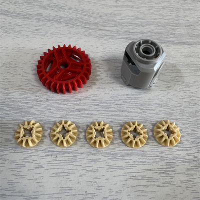 LEGO乐高 齿轮差速器 65414 65413 6285647 6285646 带5颗小齿轮