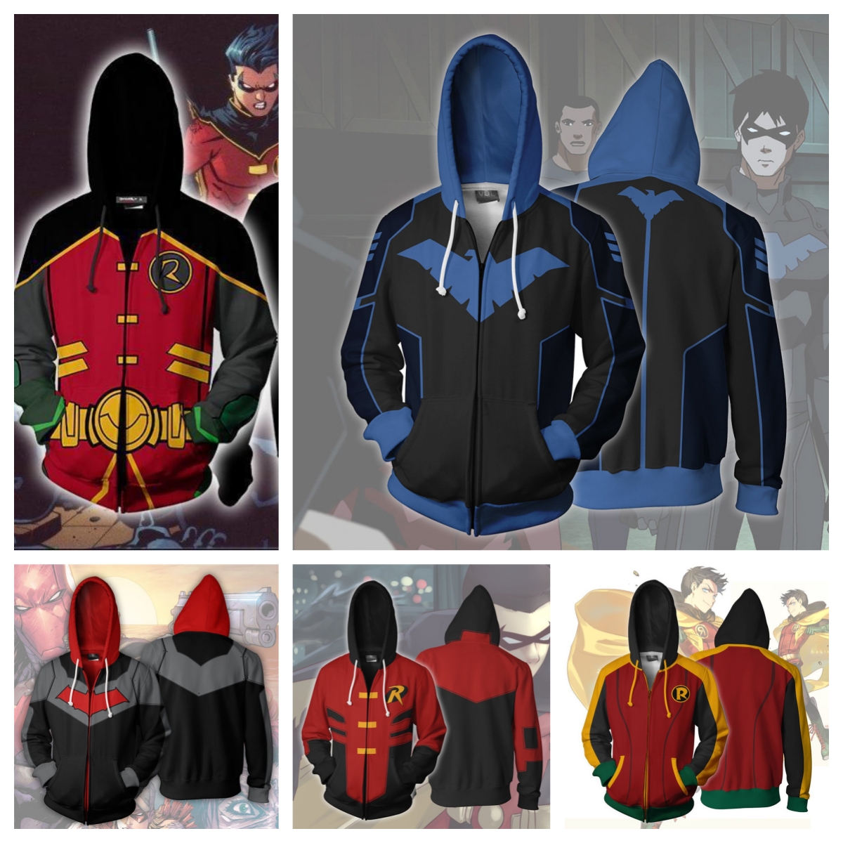 超级英雄罗宾夜翼角色扮演