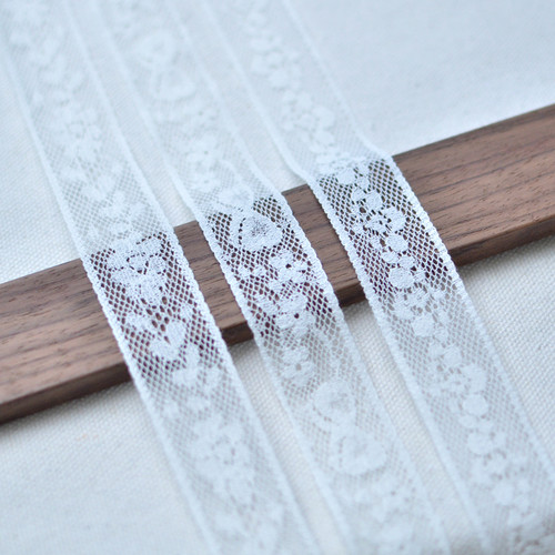 花边辅料双边棉网丝线刺绣蕾丝花边裙摆服装刺绣材料涤棉