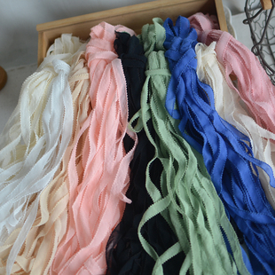 PH风辅 新款 雪纺布睫毛边 bjd手工花边娃衣雪纺对丝雪纺