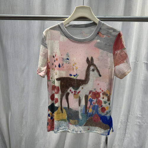 商场同款2026夏季款圆领