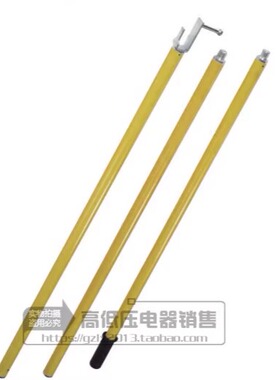 冀泰 10KV国标高压接驳式令克棒JTG-3456 35KV隔离开关绝缘拉闸杆