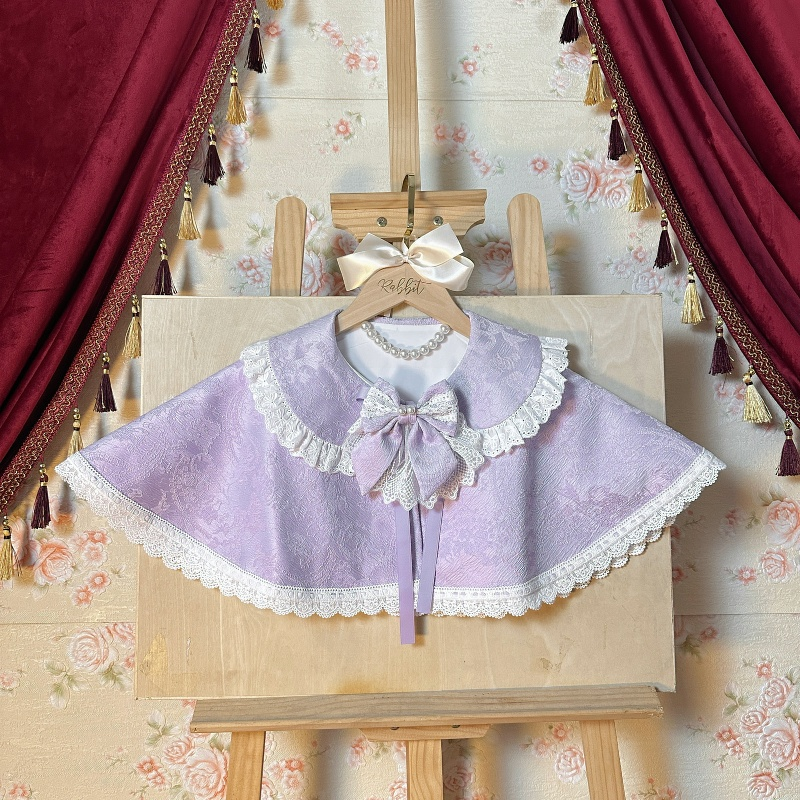 斗篷链接lolita专用原创doll感甜系JSK斗篷套装萌款洛丽塔连衣裙