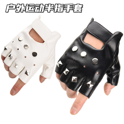 半指手套柳丁男士舞台舞蹈