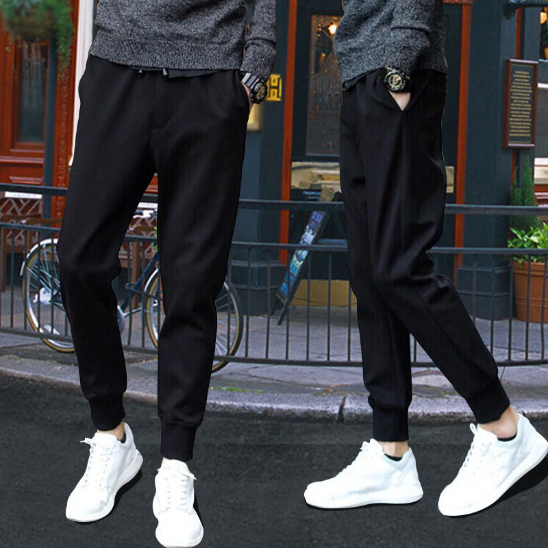 summer Haren pants man Korean Edition Ankle banded pants Sports pants Men's trousers Self cultivation Feet Casual pants sweatpantsin the Men's clothing, Casual pants  category - from Buy2taobao.com to provide professional Taobao agent buy service