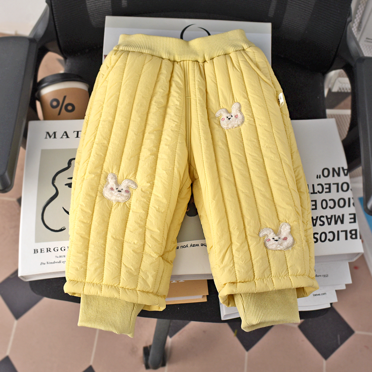 女童裤子加绒加厚冬装一条过冬外穿儿童宝宝棉裤洋气婴儿休闲长裤,童装/婴儿装/亲子装,裤子,淘宝优惠券,粉丝福利购,淘宝优惠卷