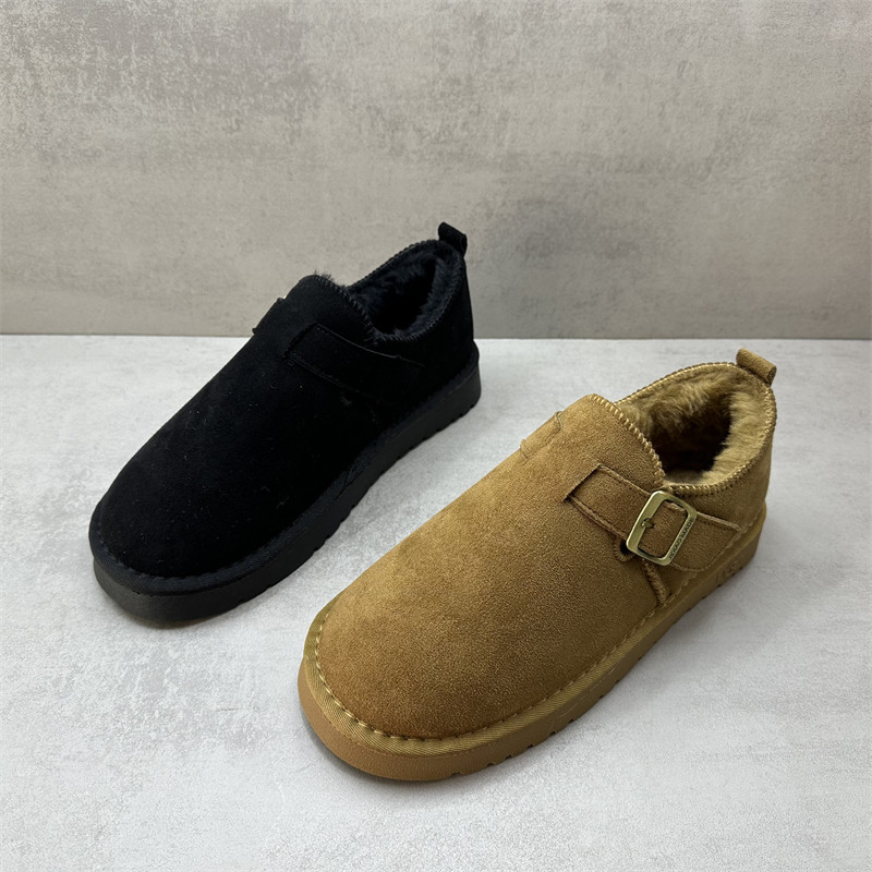 断码处理2025冬季新款男靴休闲百搭加绒保暖防滑雪地靴外穿男棉鞋