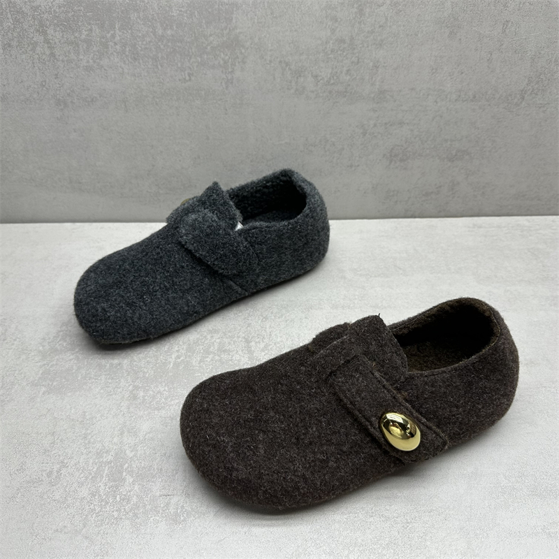 2025冬季新款女鞋韩版百搭勃肯鞋