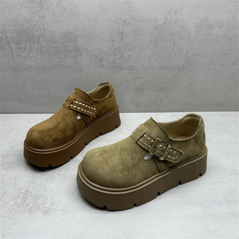 撤柜处理2026春季新款女鞋复古风一脚蹬懒人鞋圆头百搭厚底勃肯鞋,女鞋,勃肯鞋/软木鞋,淘宝优惠券,粉丝福利购,淘宝优惠卷