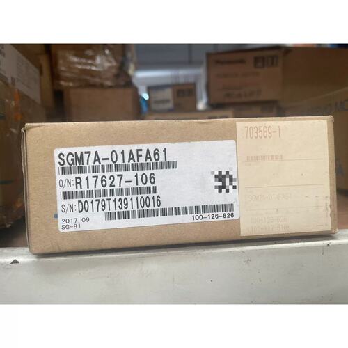 议价伺服马达 SGM7A-01AFA61，型号R17627-