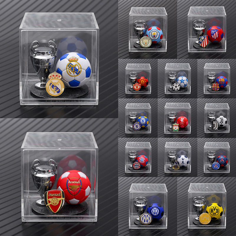 俱乐部皇马利物浦切尔西阿森纳曼城足球奖杯摆件球迷饰品生日礼物