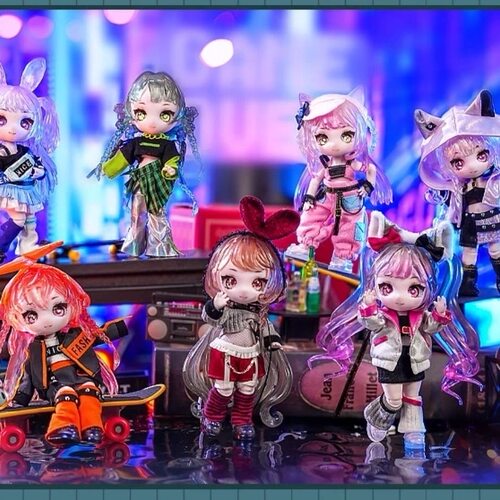 Maytree心血来潮盲盒手办星座可动关节GSC摆件生日送礼手掌娃